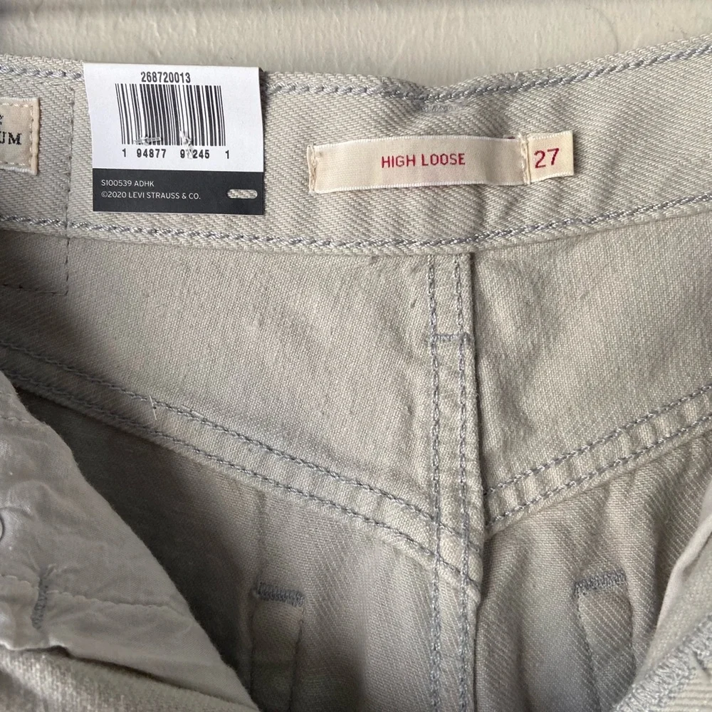 NWT Levi’s super high rise loose jeans 27 - Picture 11 of 14